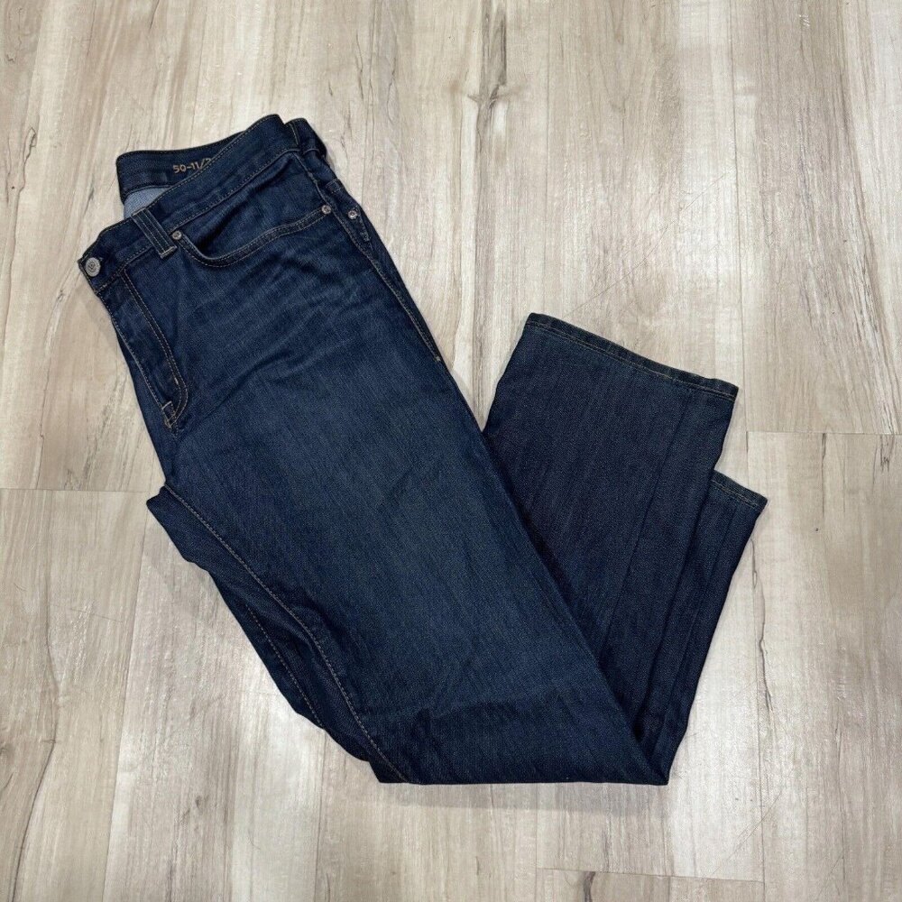Fidelity Denim 50-11 Jeans Men’s 34 Blue Dark Wash Stretch Town Valley